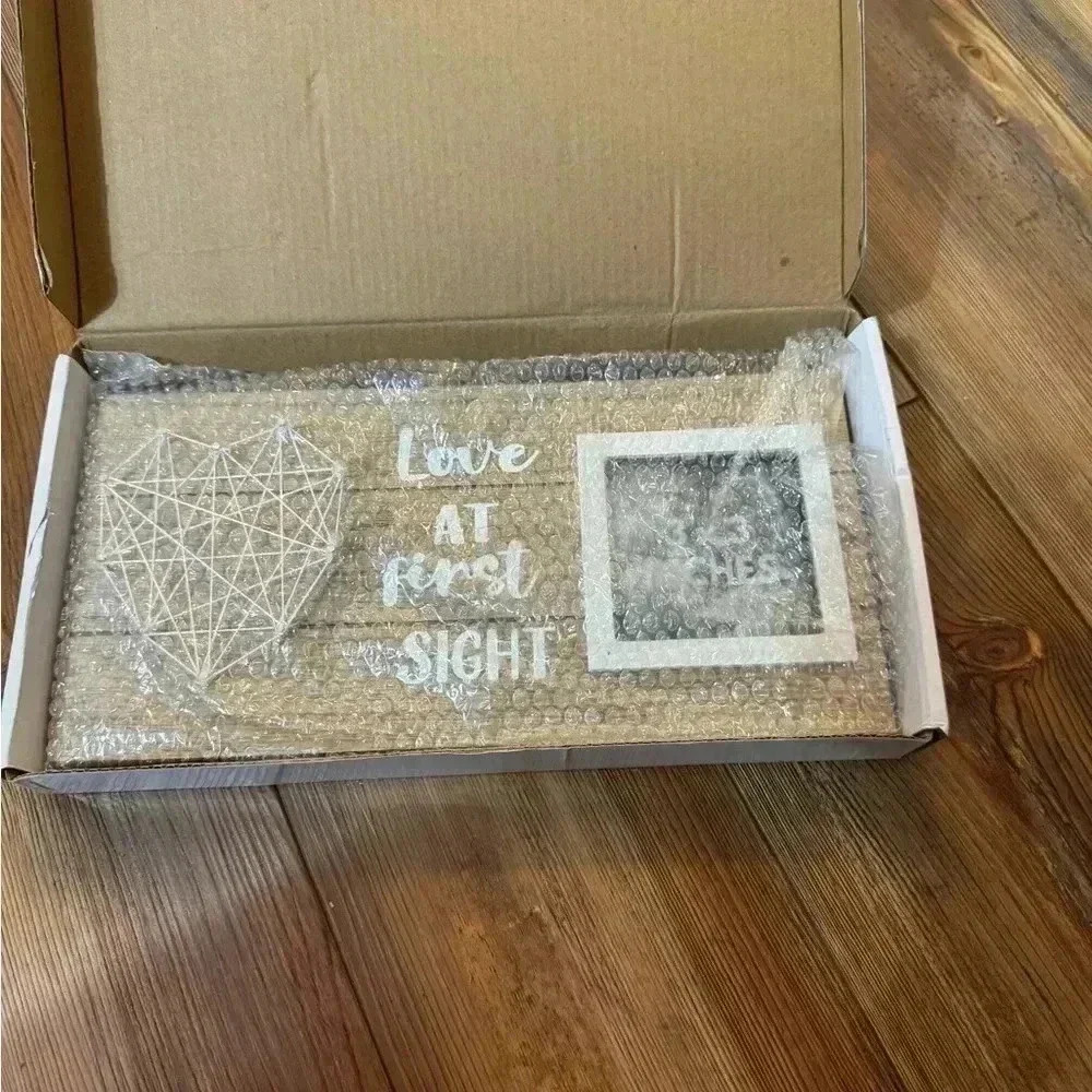 Boom Moments Sonogram Picture Frame Love at First Sight New - Picture 3 of 5